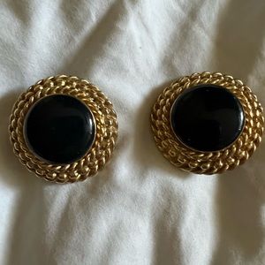 St. John clip on earrings